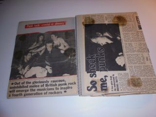 Sex Pistols Vintage Scrapbook 1976 - 1978 2