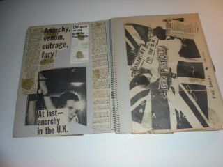 Sex Pistols Vintage Scrapbook 1976 - 1978 3