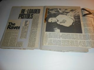 Sex Pistols Vintage Scrapbook 1976 - 1978 7