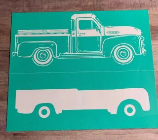 Chalk Couture Vintage Truck With Add - on Transfers 2