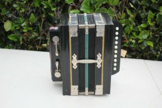 Vintage Harola Diatonic Accordion /concertina Germany