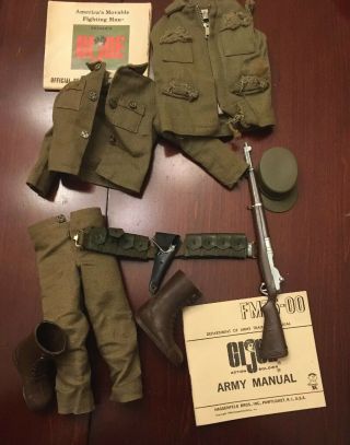 Vintage Hasbro 1964 GI Joe Action Soldier 7500 With Box 9