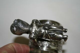 ANTQ KATE GREENWAY GIRL SIMPSON HALL MILLER SILVERPLATE FIGURAL NAPKIN RING 032 3