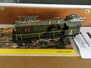 Rare Open Box Trix Fine Art 22490 KPEV ES6 Electric Locomotive Train - HO 2