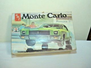 Rare Amt T119 - 225 1971 Chevy Monte Carlo Builds 1 In 3 Versions Annual S/i