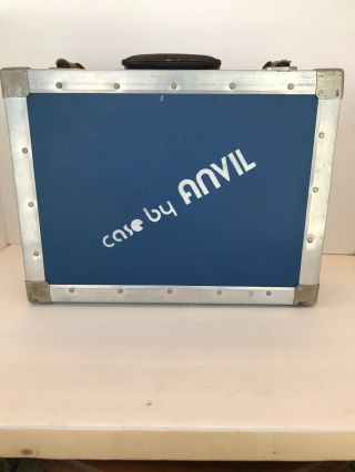 Vtg.  Anvil Briefcase Flight Road Case Pro Music Gig Stage Gear With Keys