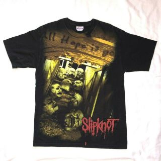 Vintage Slipknot T Shirt 2008 All Hope Is Gone Medium