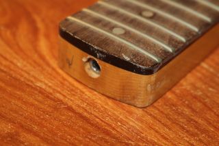 Fender Stratocaster Neck 21 Fret Rosewood Uses Locking Nut VINTAGE? RELIC 60 ' s 3 4