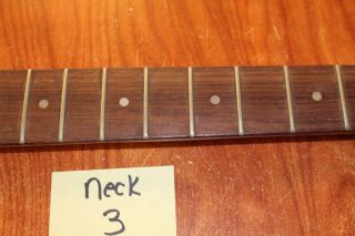 Fender Stratocaster Neck 21 Fret Rosewood Uses Locking Nut VINTAGE? RELIC 60 ' s 3 6
