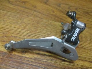 Nos Vintage Mavic 28.  6 Clamp - On Bottom Pull Front Derailleur - Take Off