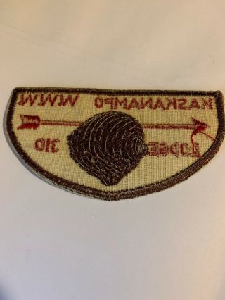 Vintage Boy Scout Patch Kaskanampo Lidge 310 W.  W.  W.  BSA 2