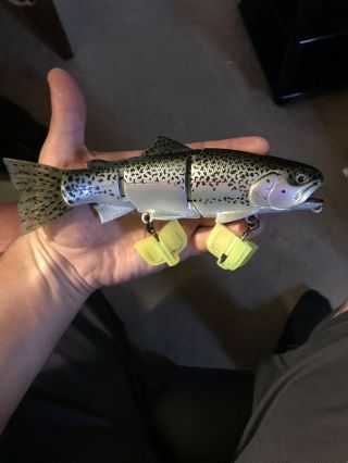 Rare 3:16 Lure Company Real Deal Floating Trout Swimbait