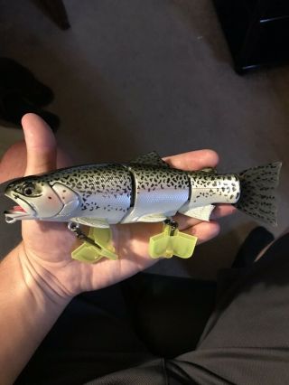 Rare 3:16 Lure Company Real Deal Floating Trout Swimbait 2