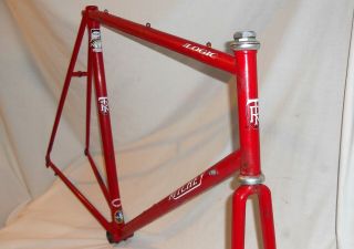 Vintage Ritchey Road Logic Steel Road Bike Frame With Fork Xl Race 700c Tour Xc