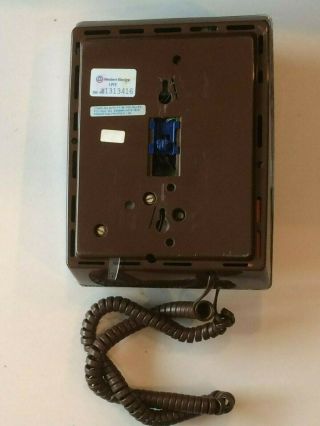 Vintage Western Electric Sea Isle City NJ Fire Department Rotary Wall Telephone 5