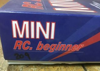 VINTAGE BAHUER RC BEGINER MINI MODEL AIRPLANE KIT WITH MOTOR 3