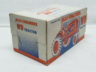 Vintage Product Miniatures Allis Chalmers WD 1/16 plastic tractor RARE 7