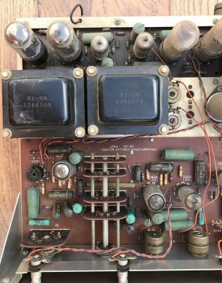 Vintage - Heathkit Daystrom Model AA - 100 Tube Stereo Power Amplifier - 12