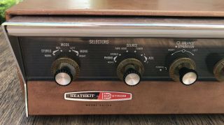 Vintage - Heathkit Daystrom Model AA - 100 Tube Stereo Power Amplifier - 5