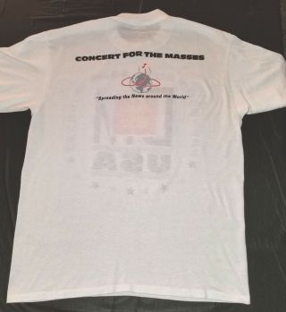 DEPECHE MODE VINTAGE Rose Bowl 1988 T - Shirt 2 - SIDED Large MFTM VRARE 2