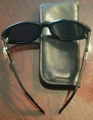 Extremely Rare Vtg Gianni Versace Sunglasses MOD 424/C RH COL 852BK - Italy/Case 6
