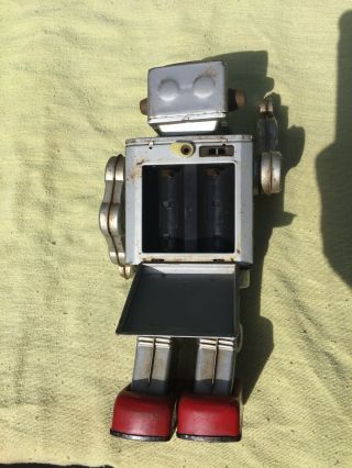 Vintage RARE Unique 1960 ' s TIN HORIKAWA SPACE ASTRONAUT ROBOT toy - Japan 5