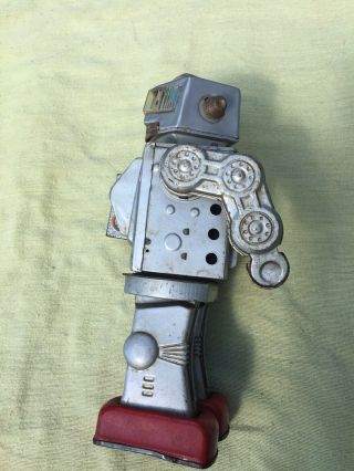 Vintage RARE Unique 1960 ' s TIN HORIKAWA SPACE ASTRONAUT ROBOT toy - Japan 8