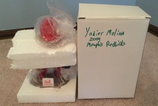 Yadier Molina Memphis Redbirds St.  Louis Cardinals SGA 2004 Bobblehead RARE NIB 6