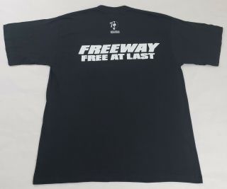 Vintage Freeway x Roc - A - Fella Records T - Shirt Sz XL Rap Tee Hip Hop Album Promo 2