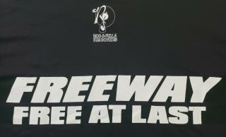 Vintage Freeway x Roc - A - Fella Records T - Shirt Sz XL Rap Tee Hip Hop Album Promo 3