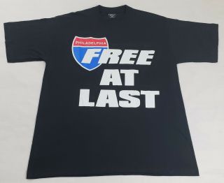 Vintage Freeway x Roc - A - Fella Records T - Shirt Sz XL Rap Tee Hip Hop Album Promo 4