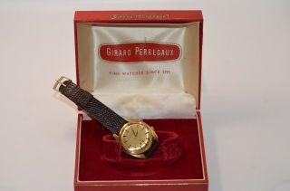 Vintage Girard Perregaux Alarm Watch,  Box,  Running