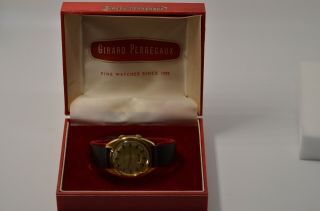 Vintage Girard Perregaux Alarm Watch,  Box,  Running 6