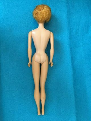 1960 ' S VINTAGE STUNNING White Ginger BUBBLE CUT BARBIE 2