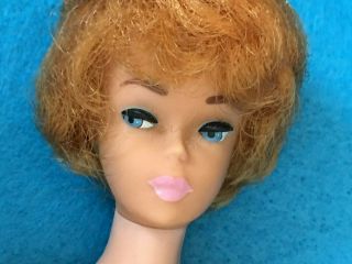 1960 ' S VINTAGE STUNNING White Ginger BUBBLE CUT BARBIE 3