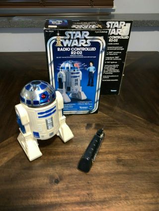 Vintage 1978 Kenner Star Wars Radio Controlled R2d2 W Box
