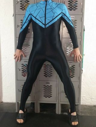 Henderson Wetsuit Vintage Diveskin Unisex Spandex Full Body Bodysuit Sz Medium