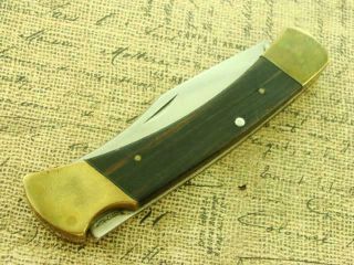 Vintage Buck 110 Usa 3 Pin Folding Hunter Lockback Pocket Knife Hunting Knives