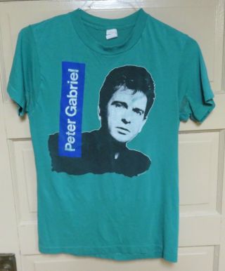 Vintage R.  E.  M.  And Peter Gabriel Concert Tee Shirts