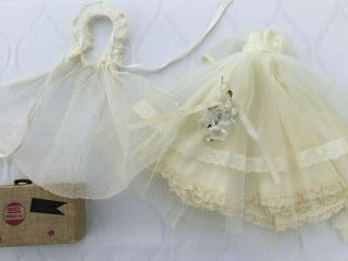 Vintage Vogue Ginny And Jill Doll Bridal Outfits Tagged Veils 1950s