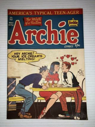 Archie Comics 32 Vintage Golden Age Comic Book