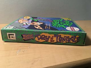 Day of the Tentacle IBM PC DOS Lucasarts CD ROM vintage game - Maniac Mansion 4