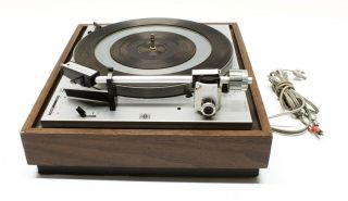 Vintage Perpetuum Ebner 2040 Turntable Record Player w Pickering Cartridge 4