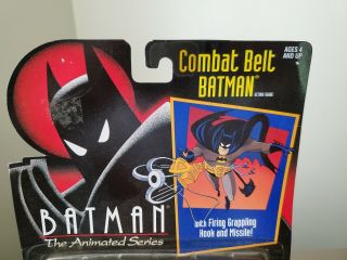 VINTAGE COMBAT BELT BATMAN THE ANIMATED SERIES FIGURE KENNER TOYS COLLECTIBLE 4