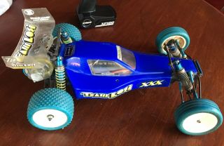 Team Losi R/c Xxx Dirt Special Buggy Vintage Blue Electric Motor Racing