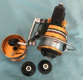 Penn 650SS Vintage Spinning Fishing Reel With Extra Spool And Part Made In USA 5