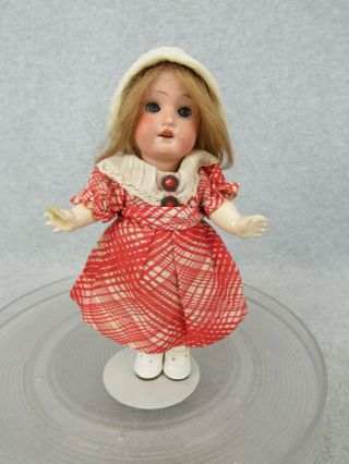 9 " Antique Bisque Head Composition German Herm Steiner Child Doll 1915