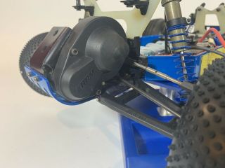 Vintage Team Associated RC10T Factory Blue Anodized Chassis B Stamp 6