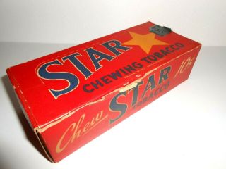 Vintage Star Chewing Tobacco Liggett & Myers Tobacco Co Made In Usa