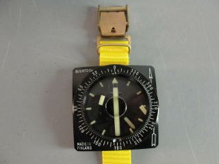 Amf Voit Swimaster Suunto Wrist Scuba Dive Compass Dc300 1960 